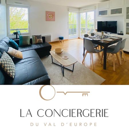 Charmant Appartement 3 Pieces Proche Rer & Disney Montévrain Kültér fotó