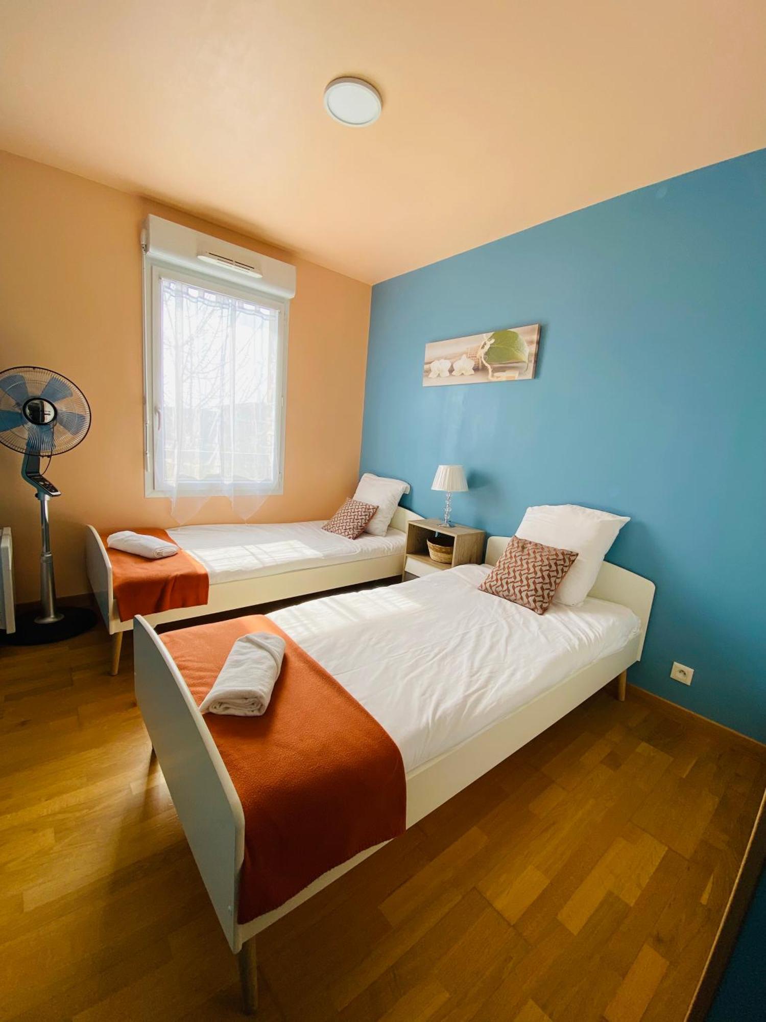 Charmant Appartement 3 Pieces Proche Rer & Disney Montévrain Kültér fotó