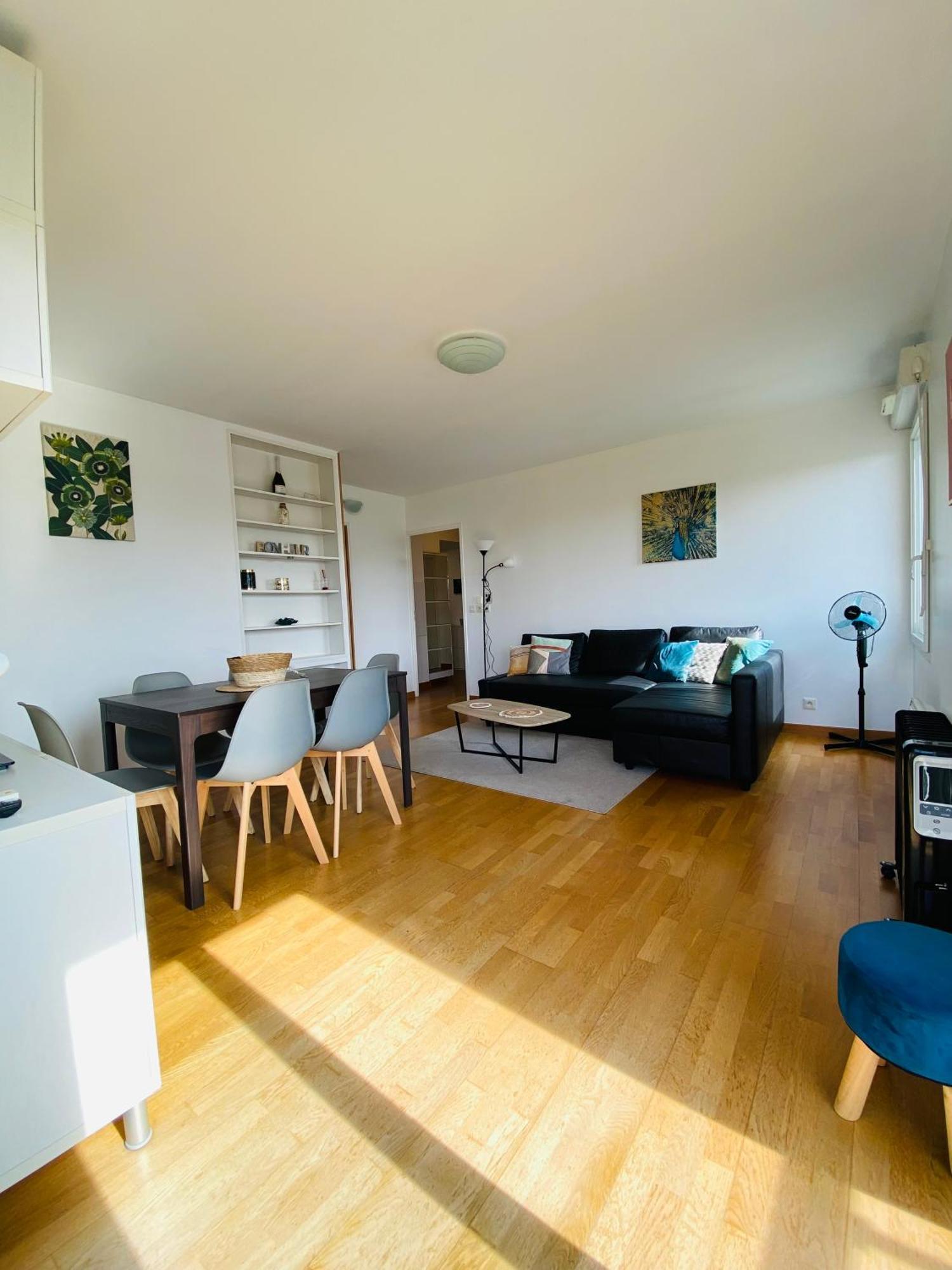Charmant Appartement 3 Pieces Proche Rer & Disney Montévrain Kültér fotó